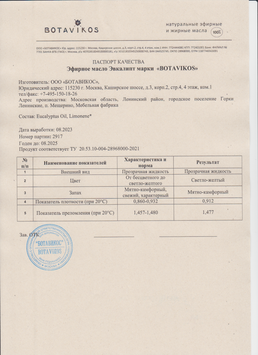 Паспорт №082023